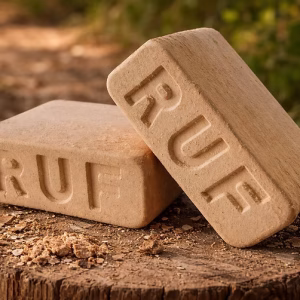 Brichete RUF 10 kg – Brichete din Lemn Premium pentru Încălzire Eficientă