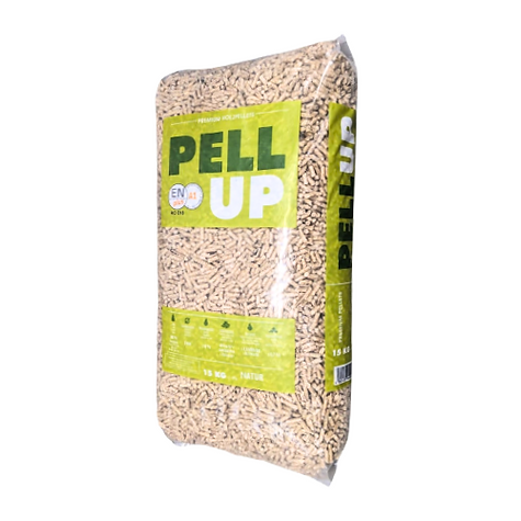 Peleți A1 ENplus PELL UP Peleți A1 ENplus PELL UP – 66 saci/palet | Peleți Premium pentru Încălzire